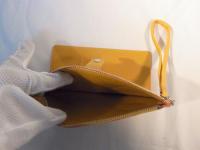 ストラップ付き長財布 イエロー 396