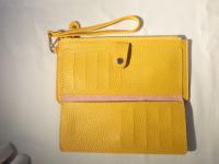 ストラップ付き長財布 イエロー 407
