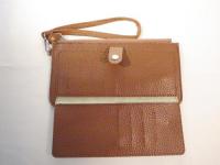 ストラップ付き長財布 キャメル 125