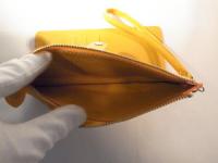 ストラップ付き長財布 イエロー 133