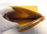 ストラップ付き長財布 イエロー 225