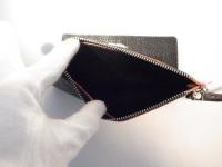 ストラップ付き長財布 ブラック 140