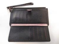 ストラップ付き長財布 ブラック 168