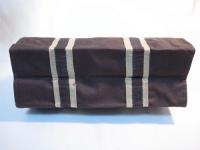 トートバック バイカラー ブラウン 119