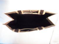 トートバック バイカラー ベージュ 118