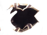 トートバック バイカラー ベージュ 188