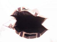 トートバック バイカラー ベージュ 540