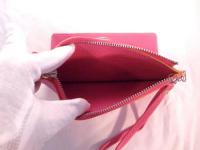 ストラップ付き長財布 ピンク 597