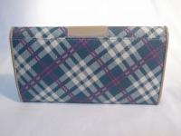 長財布 モスグリーンチェック 481