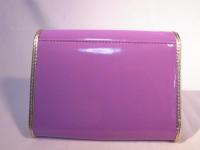 二つ折り財布 パープル 543